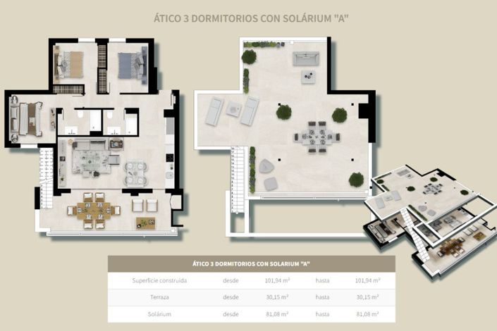 Image No.15-3 Bed Apartment for sale