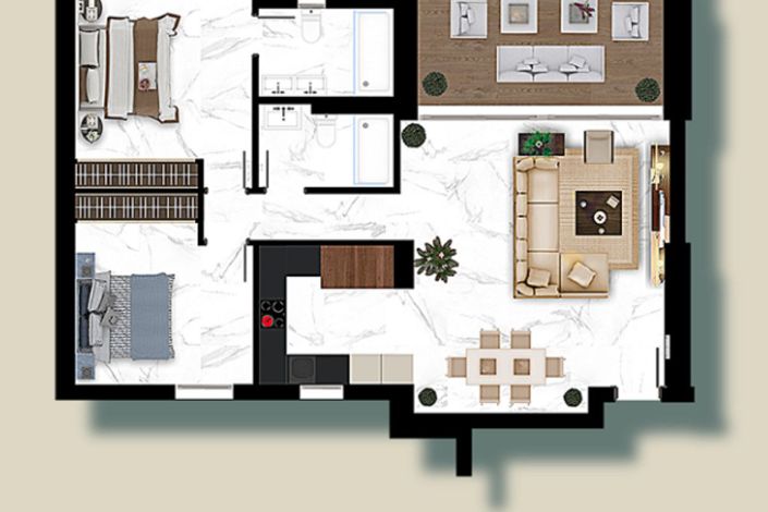 Image No.12-4 Bed Apartment for sale