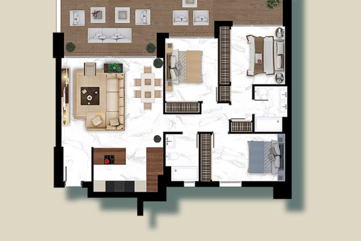 Image No.13-4 Bed Apartment for sale
