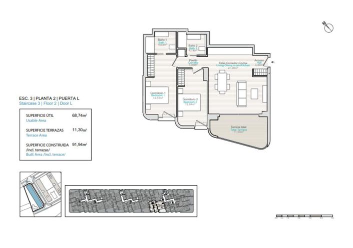 Image No.7-3 Bed Apartment for sale