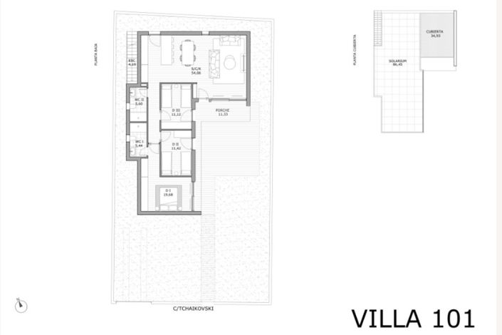 Image No.7-Villa de 3 chambres à vendre à San Miguel de Salinas