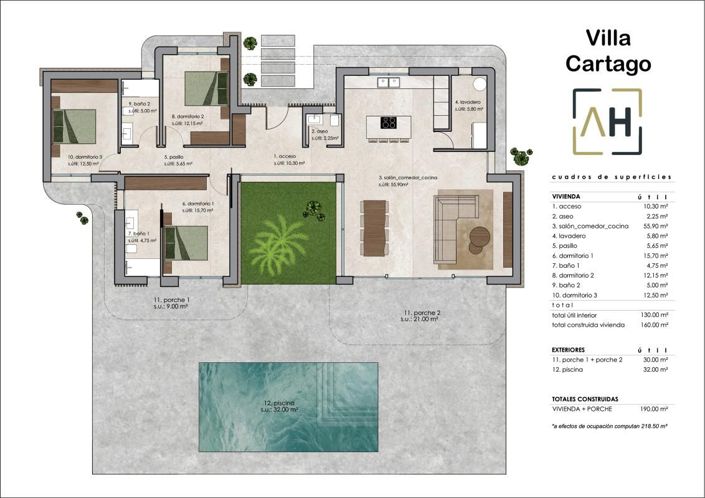 Image No.6-3 Bed Villa for sale