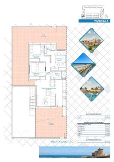 Image No.36-3 Bed Apartment for sale