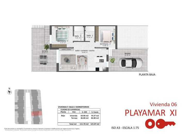 Image No.11-3 Bed Apartment for sale