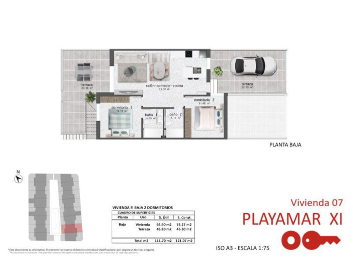 Image No.14-3 Bed Apartment for sale