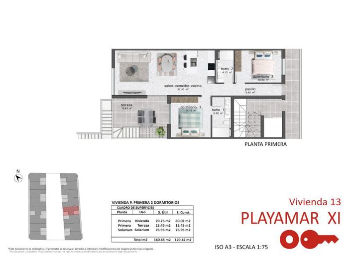 Image No.20-3 Bed Apartment for sale