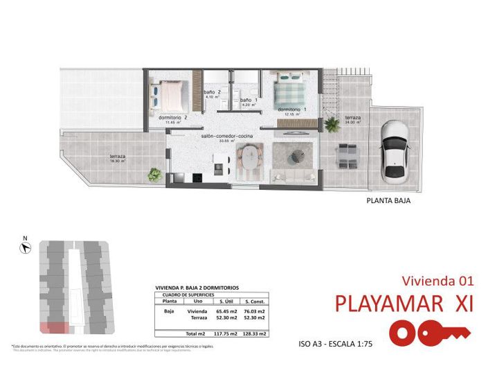 Image No.8-3 Bed Apartment for sale
