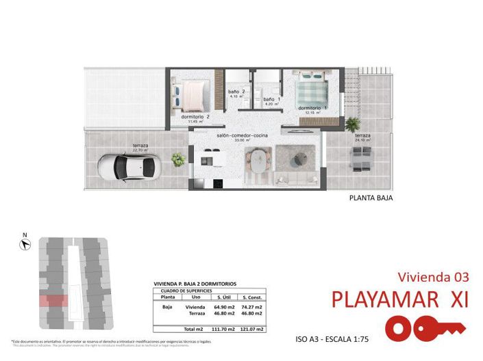Image No.9-3 Bed Apartment for sale