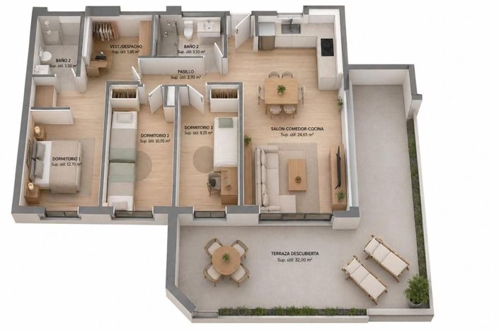 Image No.17-2 Bed Apartment for sale