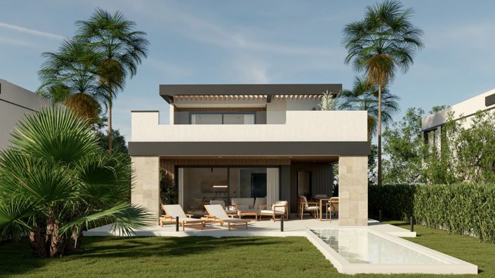 Image No.2-Villa de 4 chambres à vendre à Estepona