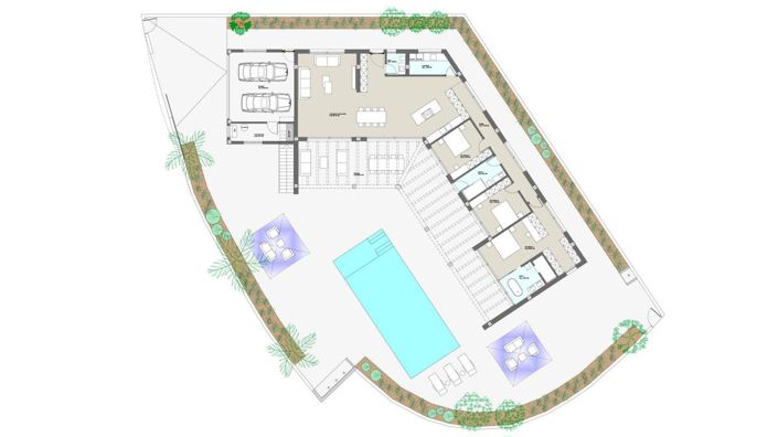 Image No.2-Villa de 3 chambres à vendre à Cabo de Palos