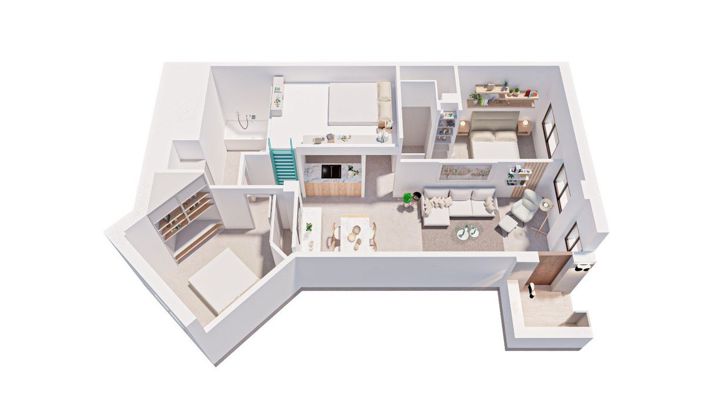 Image No.12-2 Bed Apartment for sale