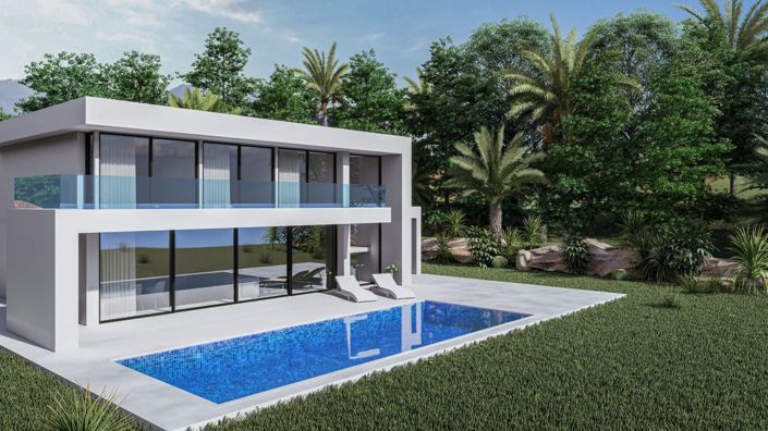 Image No.2-Villa de 3 chambres à vendre à Pedreguer