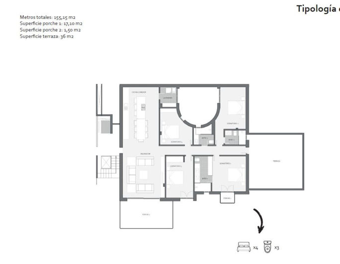 Image No.17-4 Bed Apartment for sale