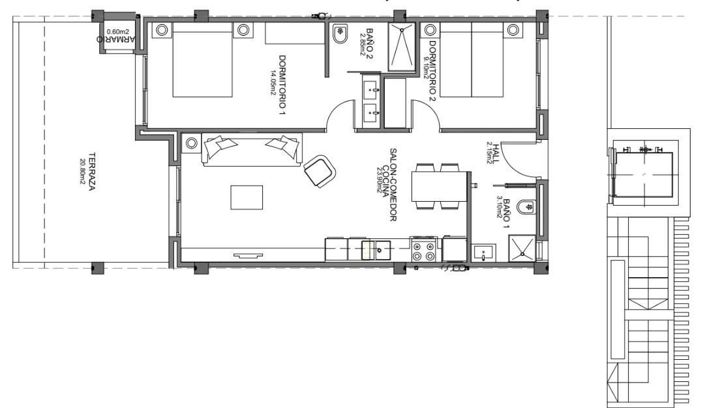 Image No.16-Appartement de 2 chambres à vendre à Guardamar del Segura