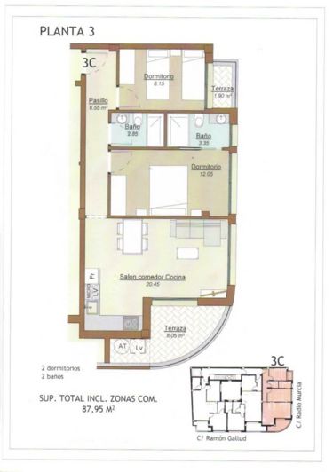 Image No.30-2 Bed Apartment for sale