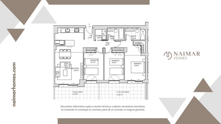 Image No.36-3 Bed Property for sale