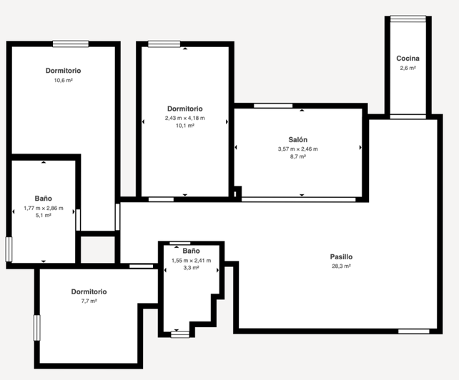 Image No.32-3 Bed Flat for sale