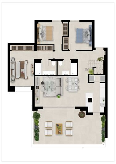 Image No.27-3 Bed Penthouse for sale