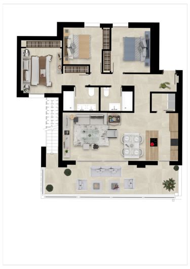 Image No.13-2 Bed Apartment for sale