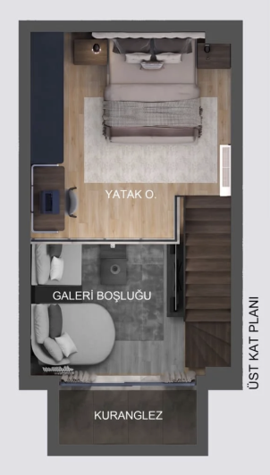 Image No.26-Appartement de 1 chambre à vendre à Altinova Sinan