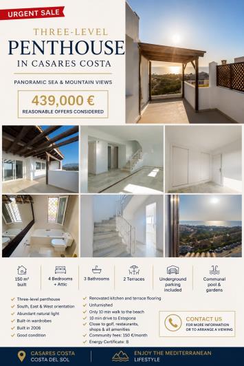 Image No.31-Penthouse de 4 chambres à vendre à Casares