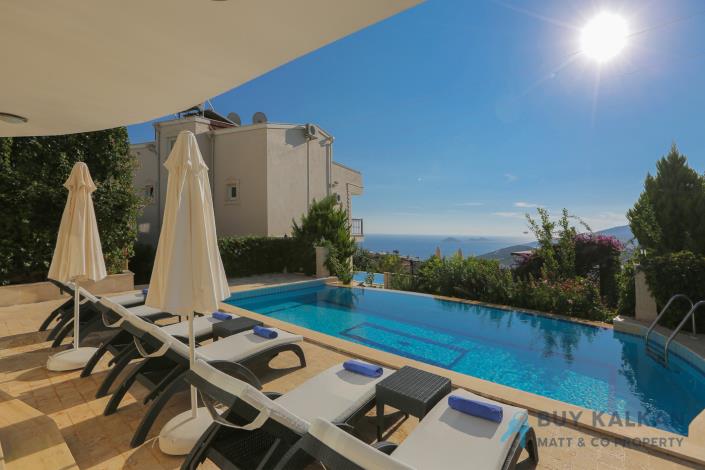 Image No.4-Villa / Détaché de 3 chambres à vendre à Kalkan