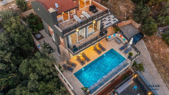 Image No.24-Villa / Détaché de 5 chambres à vendre à Kalkan