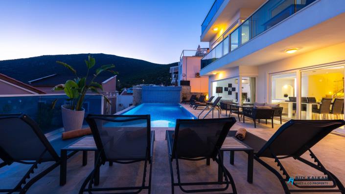 Image No.17-Villa / Détaché de 4 chambres à vendre à Kalkan
