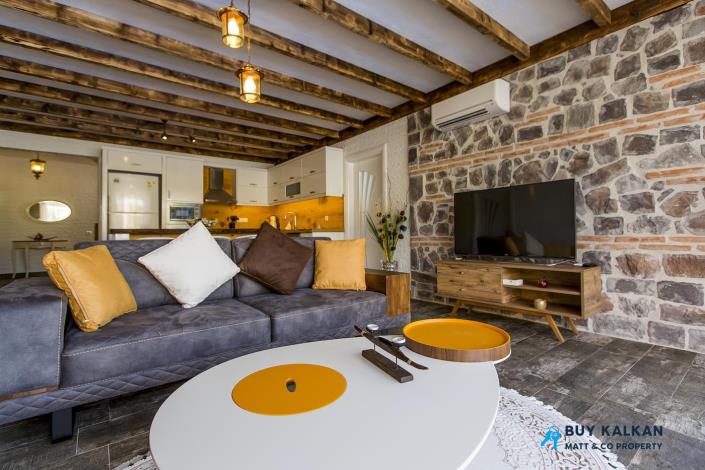 Image No.3-Villa / Détaché de 3 chambres à vendre à Kalkan