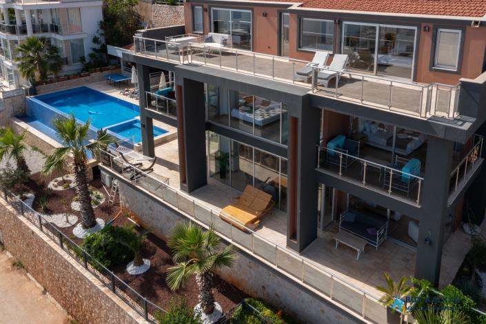 Image No.6-Villa / Détaché de 6 chambres à vendre à Kalkan