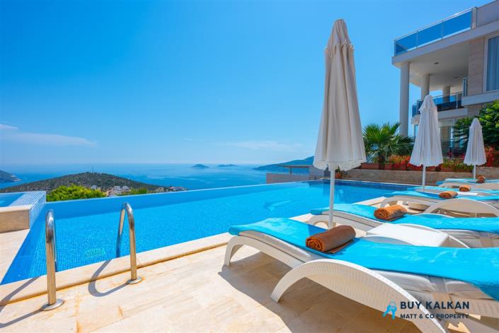 Image No.14-Villa / Détaché de 6 chambres à vendre à Kalkan
