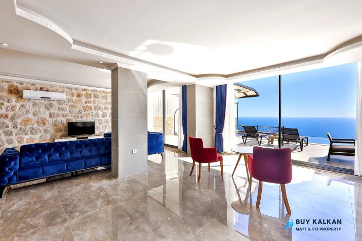 Image No.19-Villa / Détaché de 2 chambres à vendre à Kalkan