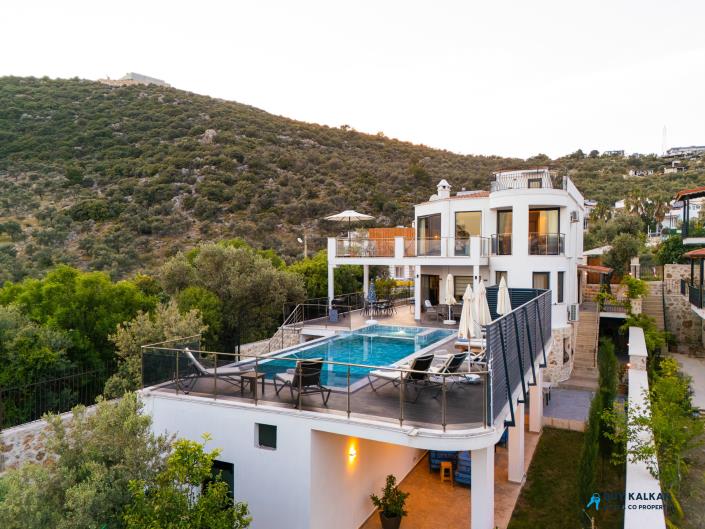 Image No.4-Villa / Détaché de 6 chambres à vendre à Kalkan