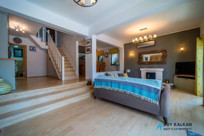 Image No.3-Villa / Détaché de 5 chambres à vendre à Kalkan