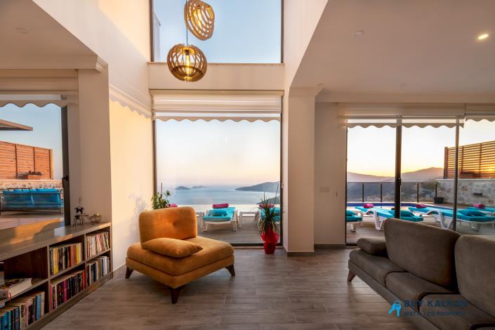 Image No.9-Villa / Détaché de 4 chambres à vendre à Kalkan