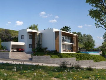 Luxury 5-Bedroom Villa with Panoramic Sea Views on the West Coast of Cyprus