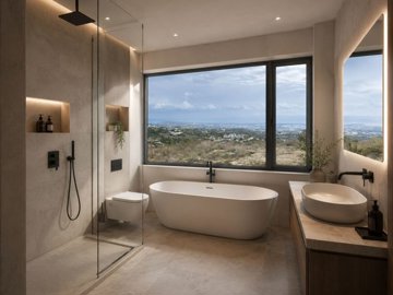 Luxury 5-Bedroom Villa with Panoramic Sea Views on the West Coast of Cyprus