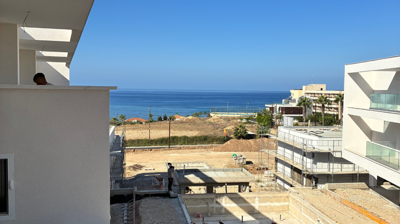 Brand New 2 Bedroom  Seaview Apartment 150m from the Beach, Kissonerga, Paphos