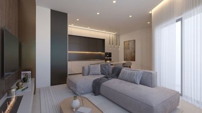 Brand New 3 bedroom Penthouse with Panoramic Sea views in Old town, Paphos