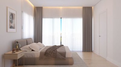 Brand New 3 bedroom Penthouse with Panoramic Sea views in Old town, Paphos