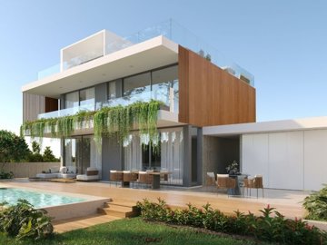 4 bedroom Luxury Villas with Seaview in Kissonerga , Paphos