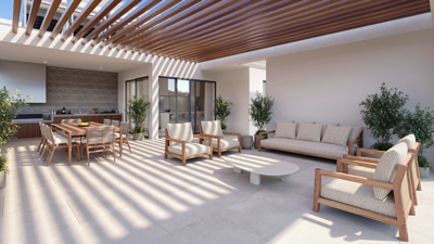 Luxury 2 Bedroom Penthouse Apartment  in Geroskipou, Paphos