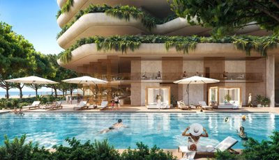 Luxury 1 bedroom Apartment in a prestigious project in Livadia, Larnaca