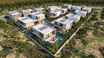 Brand new 3 Bedroom Villa Close to the golf course in Geroskipou