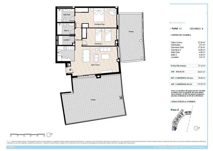 Image No.17-2 Bed Apartment for sale