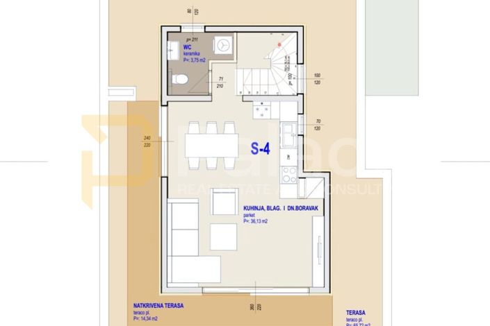 Image No.2-Appartement de 3 chambres à vendre à Kaštel Gomilica