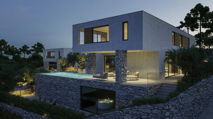 Image No.3-Villa de 4 chambres à vendre à Vodice