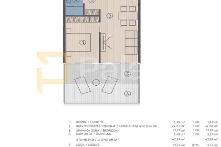 Image No.6-1 Bed Apartment for sale
