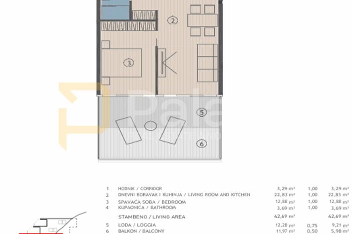 Image No.6-1 Bed Apartment for sale